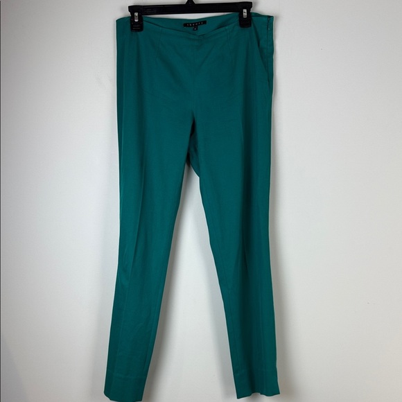 Theory Turquoise Trousers Size 8 - Picture 1 of 7